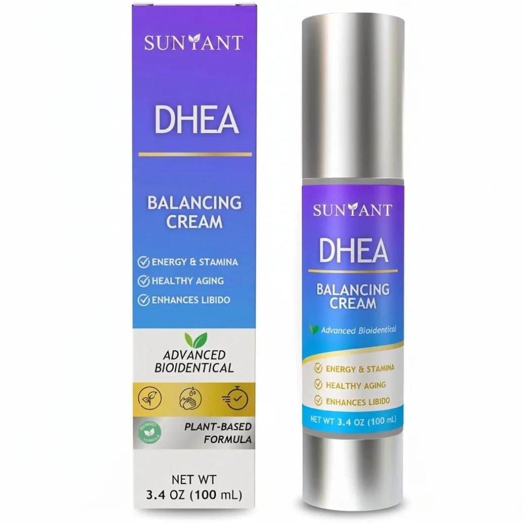 Private Label DHEA Balance Cream for Women - Advanced Topical Supplement for Energy, Libido, Mood and Skin