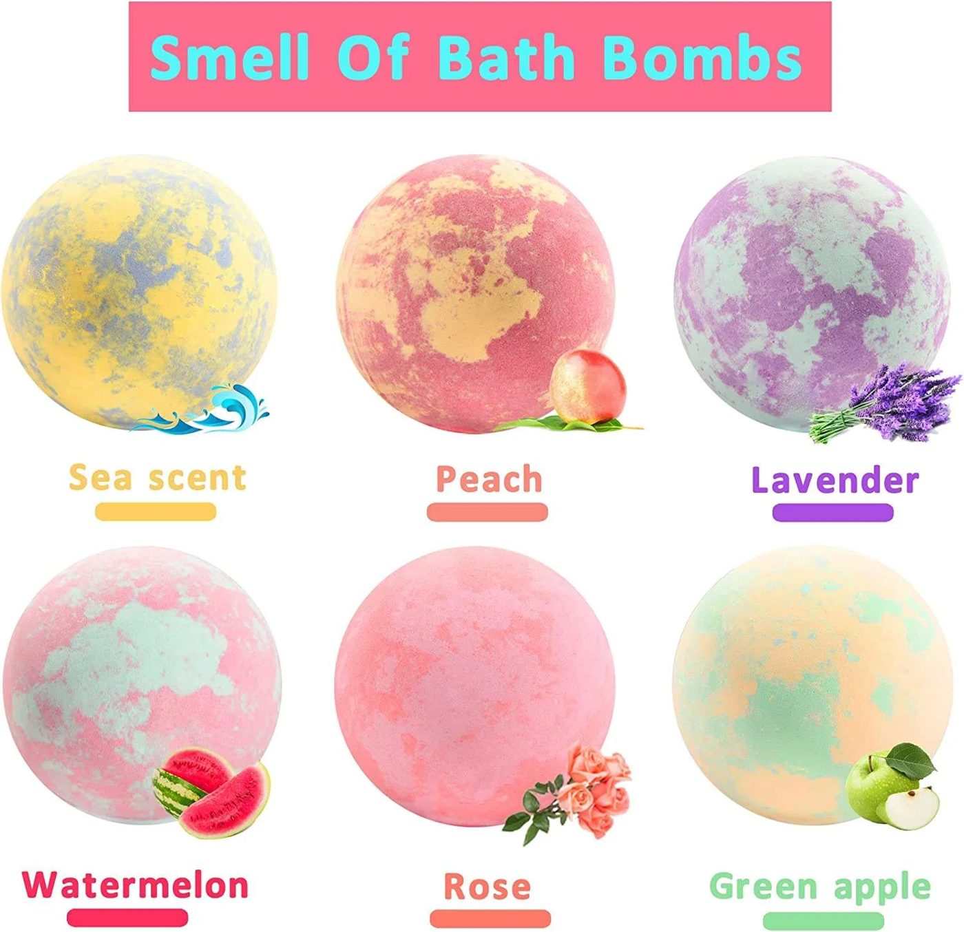 Private Label Unicorn Bath Bombs with Surprise Bracelet for Kids