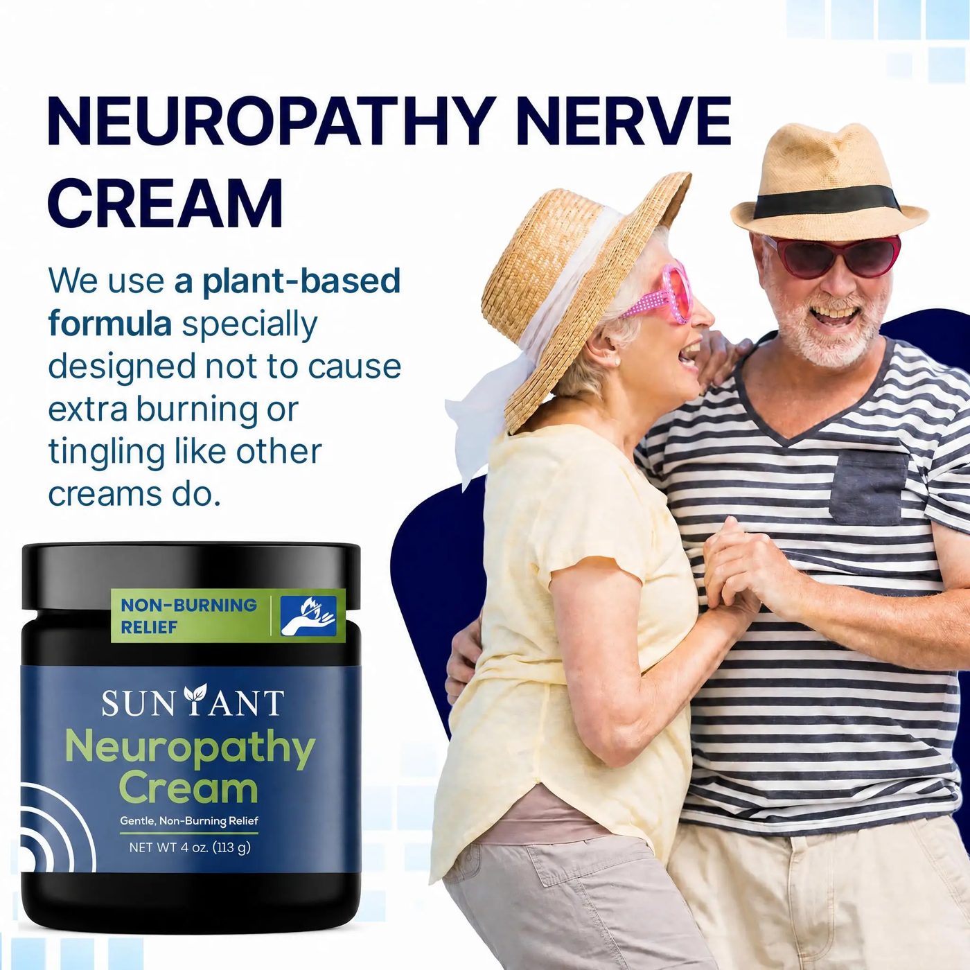 Private Label Natural Neuropathy Relief Cream Extra Strength