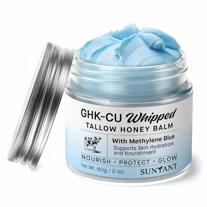 Private Label Copper Peptides GHK-Cu Beef Tallow Cream