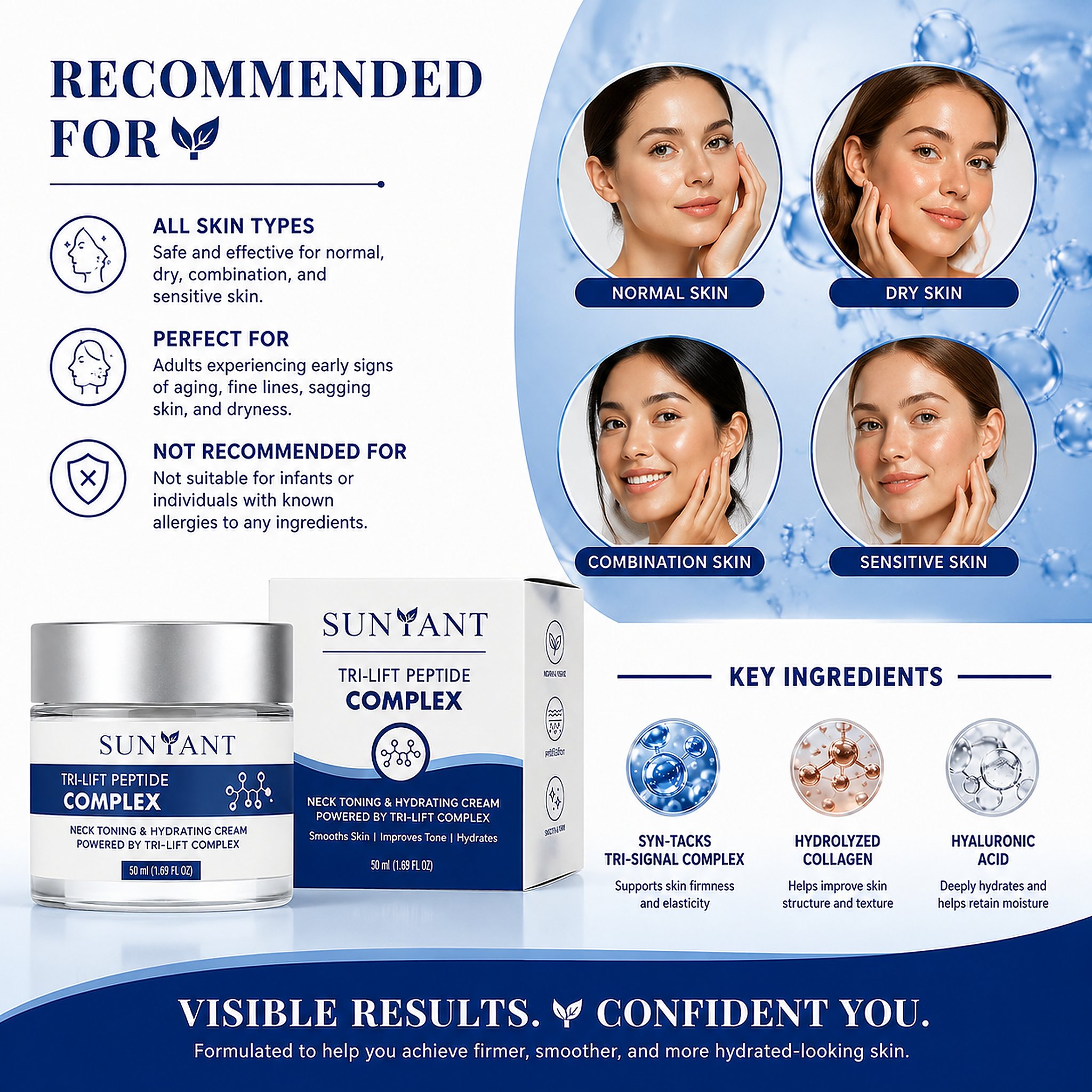 NECK TONING & HYDRATING CREAMPOWERED BY TRI-LIFT COMPLEX